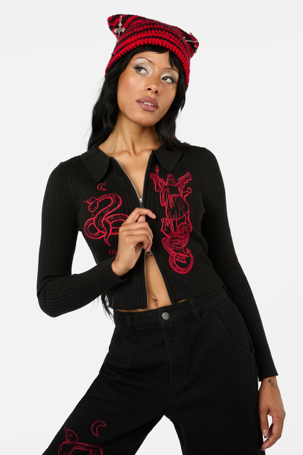 Black Friday - Grace Fitted Cardi - black