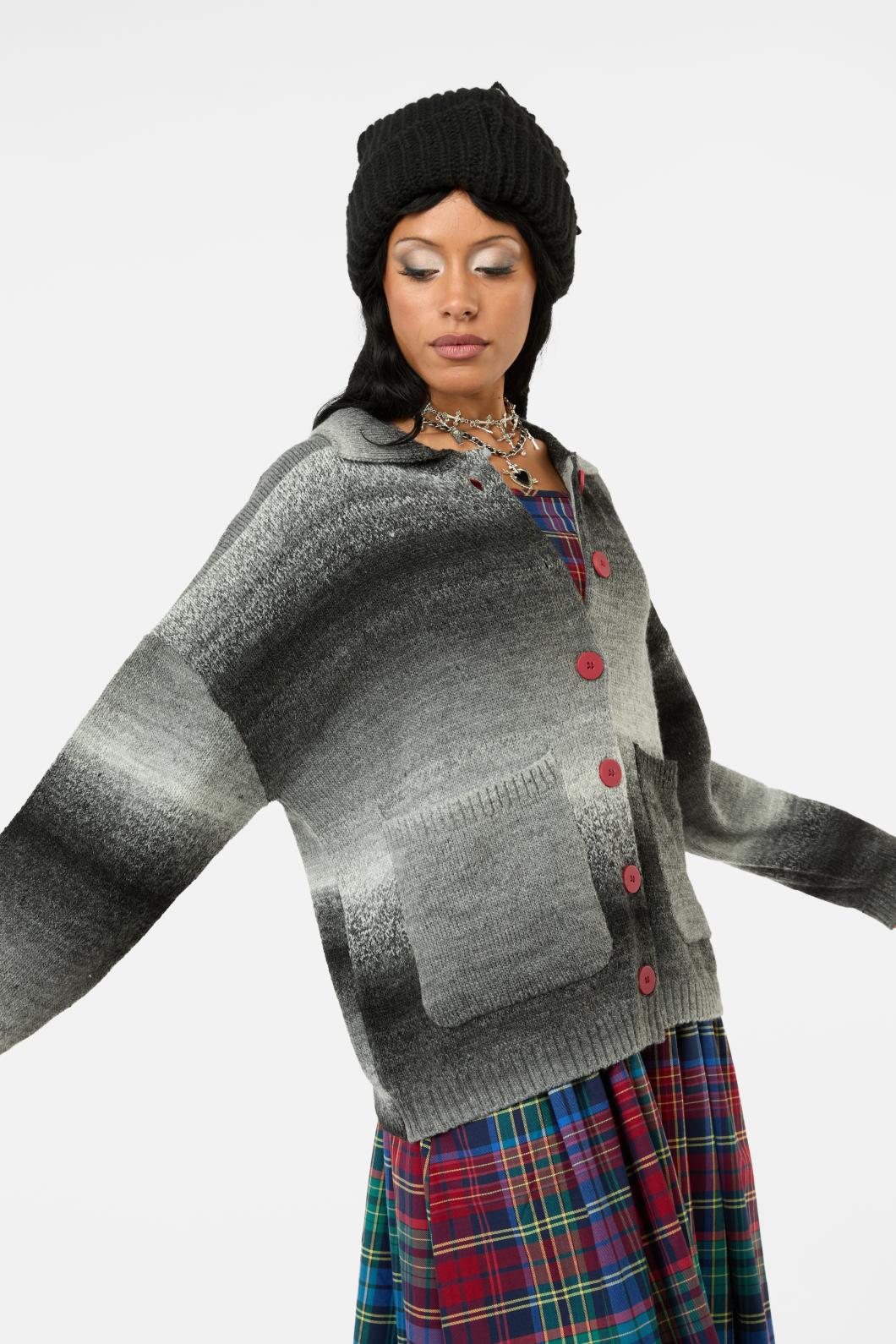 Black Friday - Grace O/S Cardi - grey