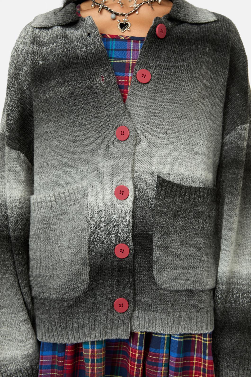 Black Friday - Grace O/S Cardi - grey