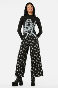 Black Friday - Reclaim Sword Mock Neck Top - black