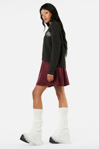 Black Friday - Not Afraid Sword Crest Cardi - black