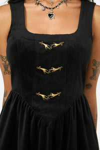 Black Friday - Unified Cord Pinny - black