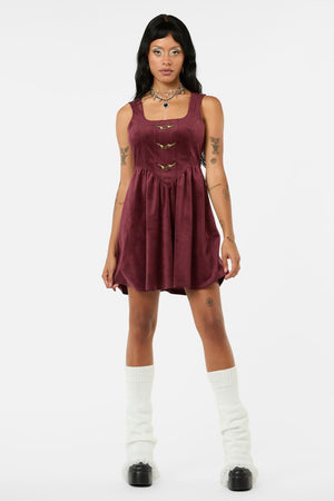Black Friday - Unified Cord Pinny - maroon