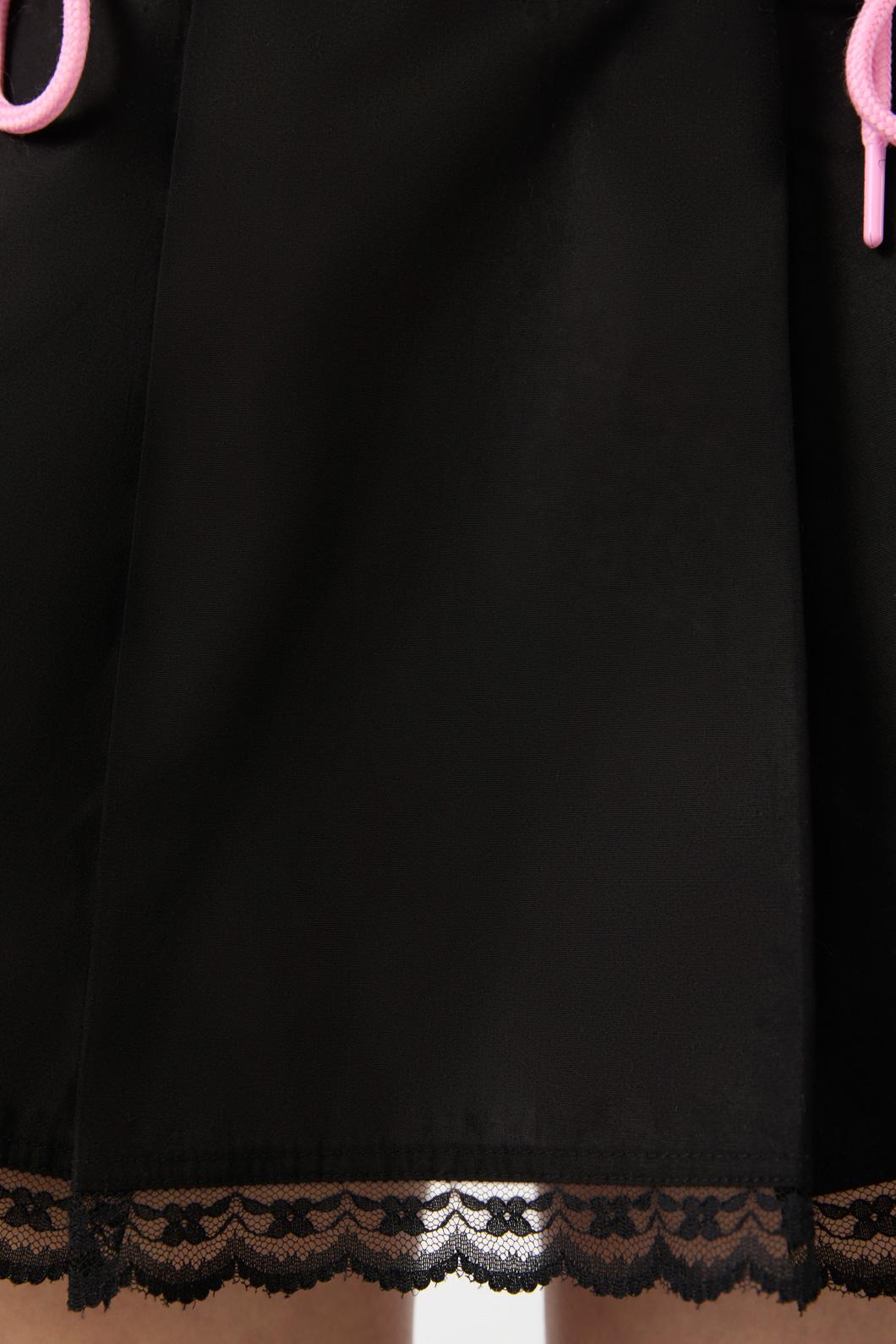 Black Friday - Two Of Hearts Lace Up Skirt - black