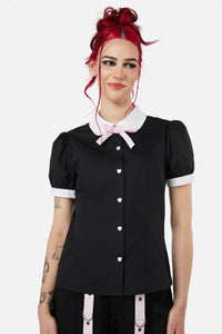 Black Friday - Ghostie Basic Blouse - black