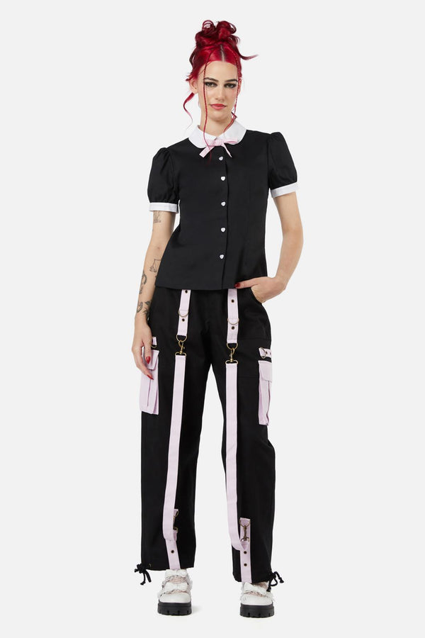 Black Friday - Ghostie Basic Blouse - black