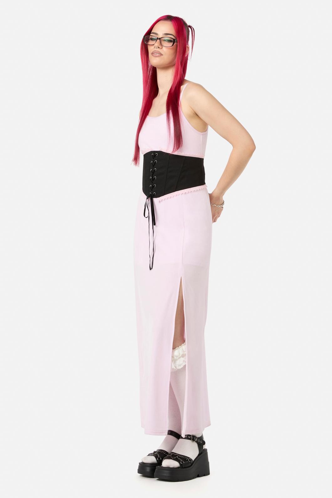 Black Friday - Two Of Hearts Underbust Corset - black