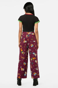 Black Friday - Puppet Show Contrast RaglanTee - black