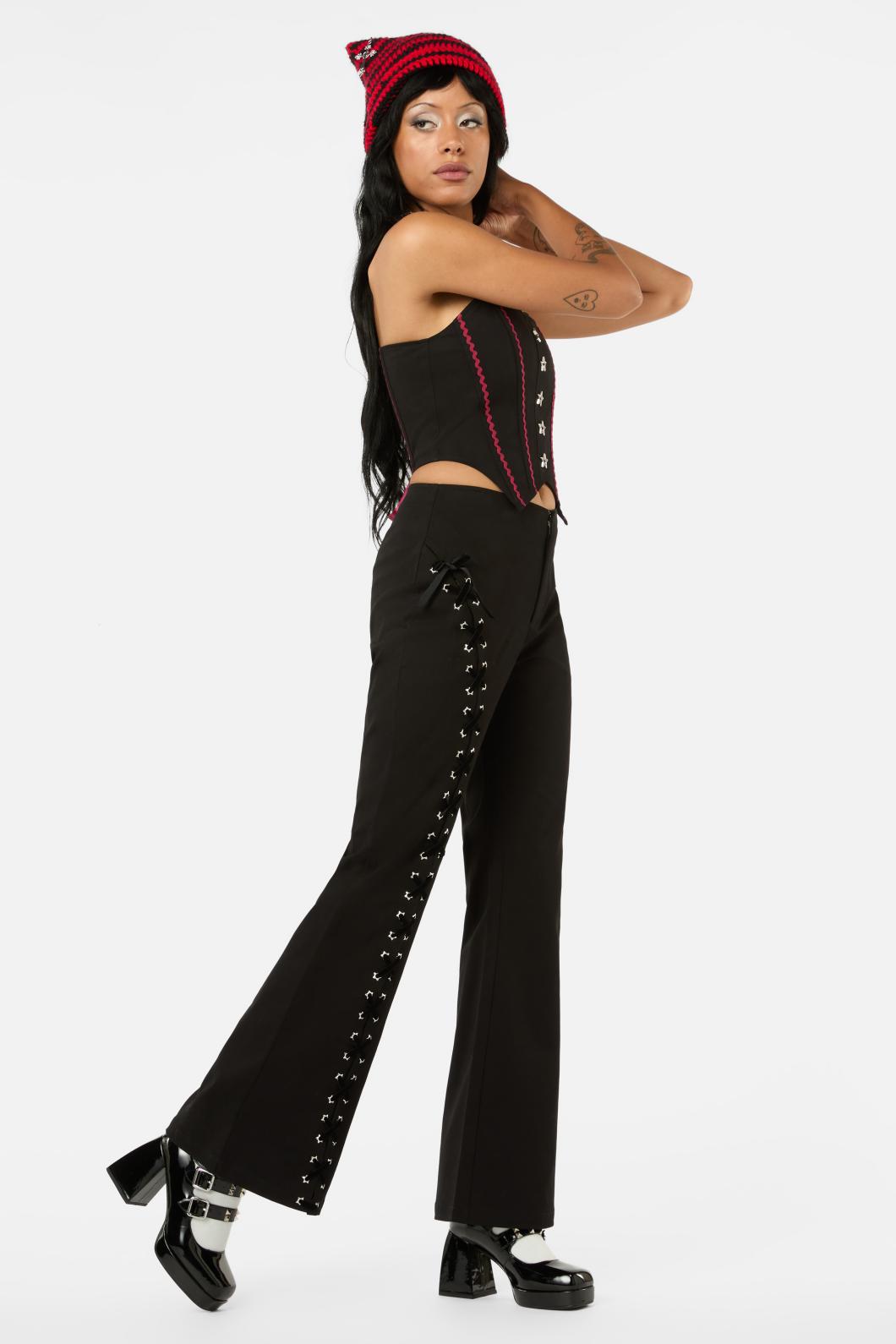 Black Friday - Iykyk Pop Goth Pant - black