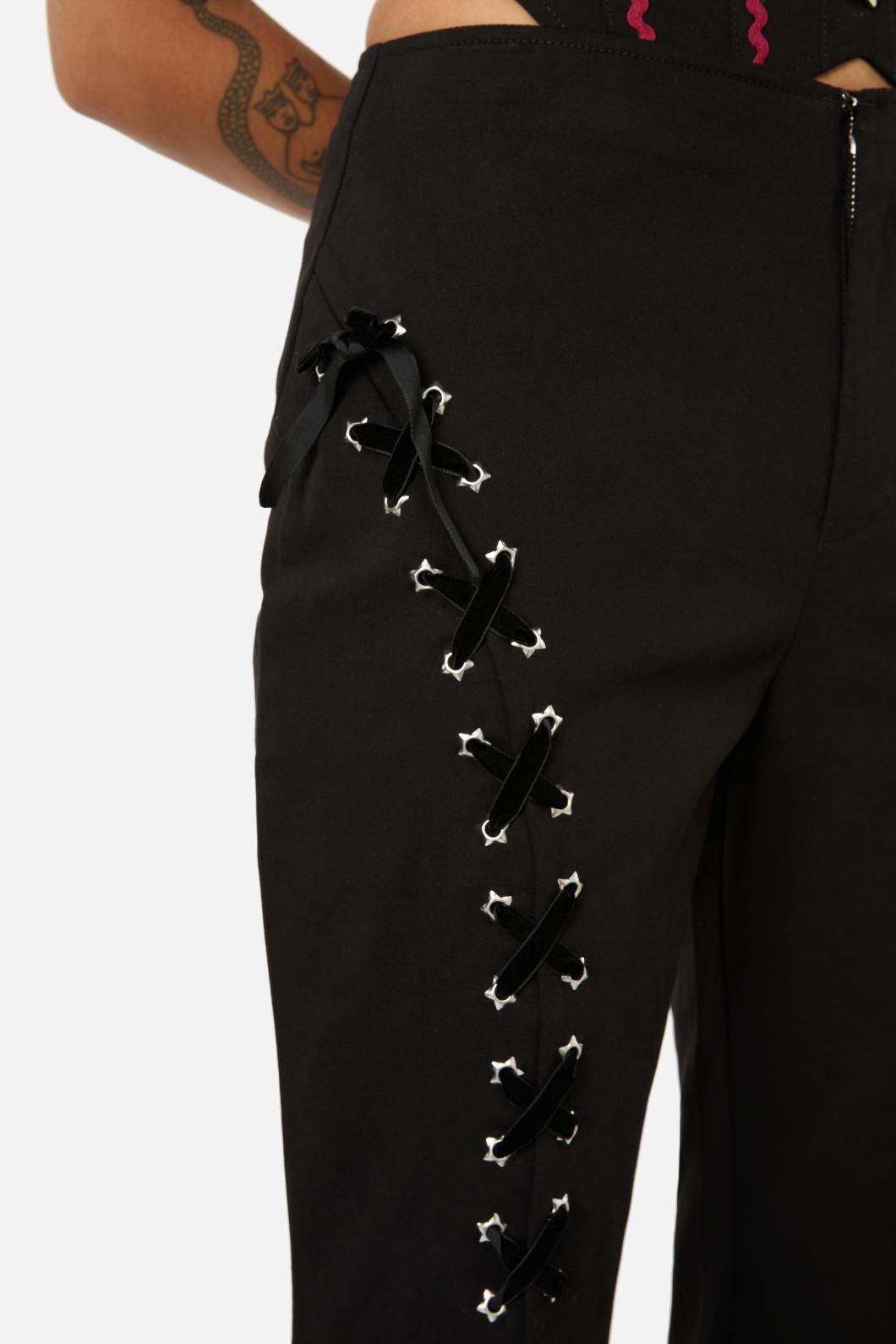 Black Friday - Iykyk Pop Goth Pant - black
