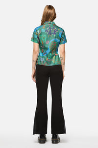 Black Friday - Tapestry Of Life Fitted Blouse - multi