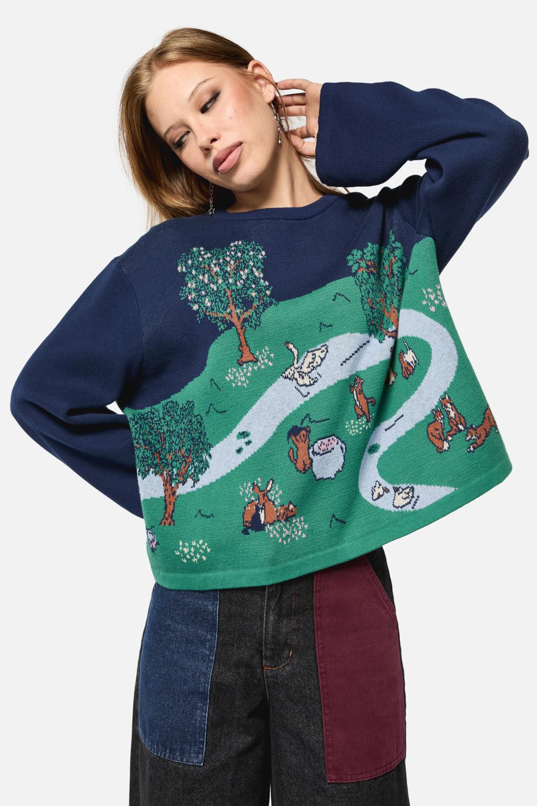 Black Friday - Tapestry Of Life Knit - multi