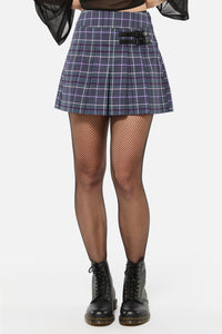 Black Friday - Thicket Tartan Skort - green-purple