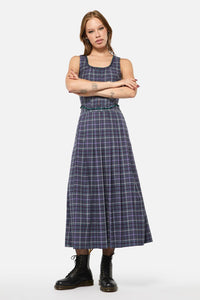 Black Friday - Thicket Tartan Skirt - green-purple