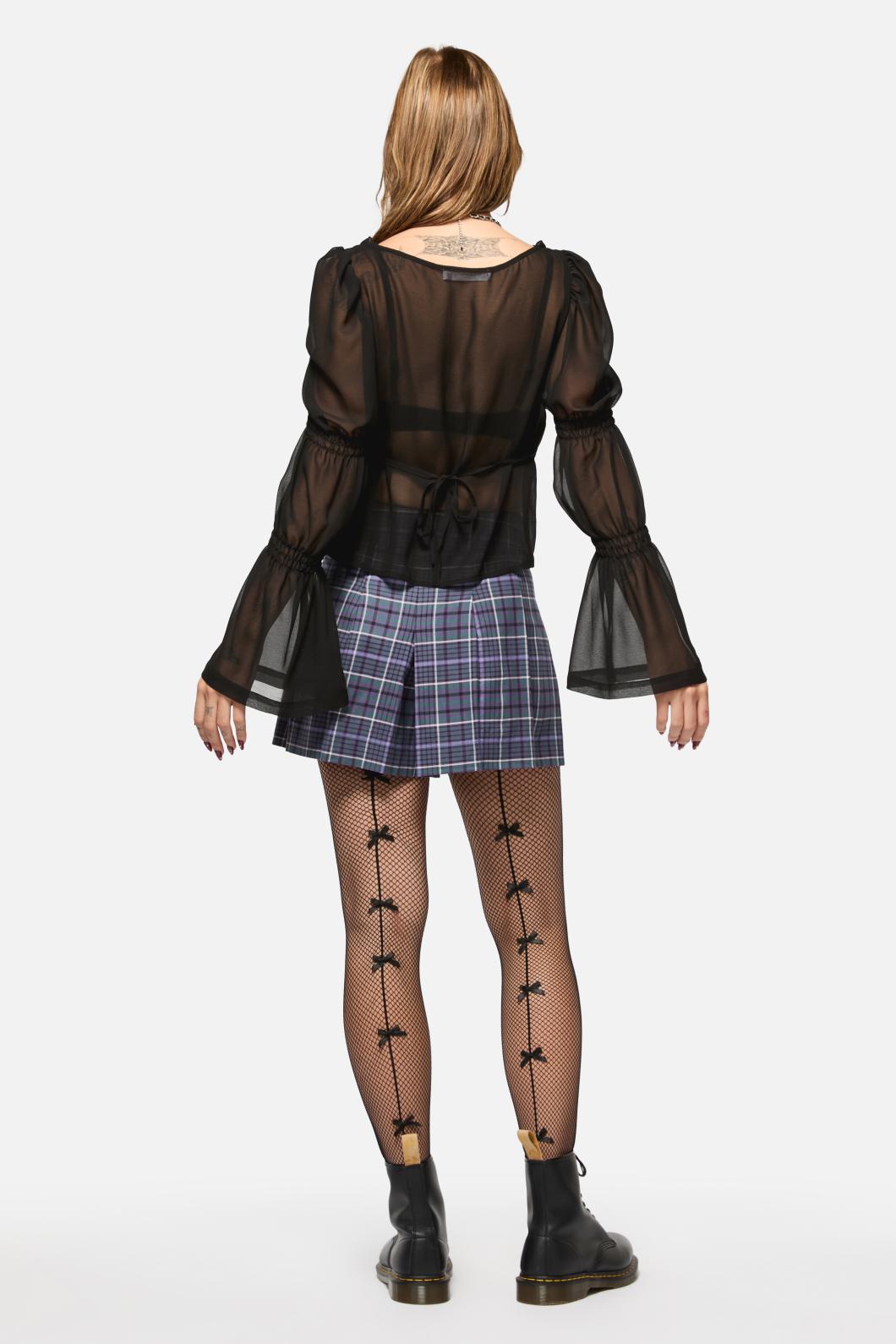 Black Friday - Thistle Folk Top - black