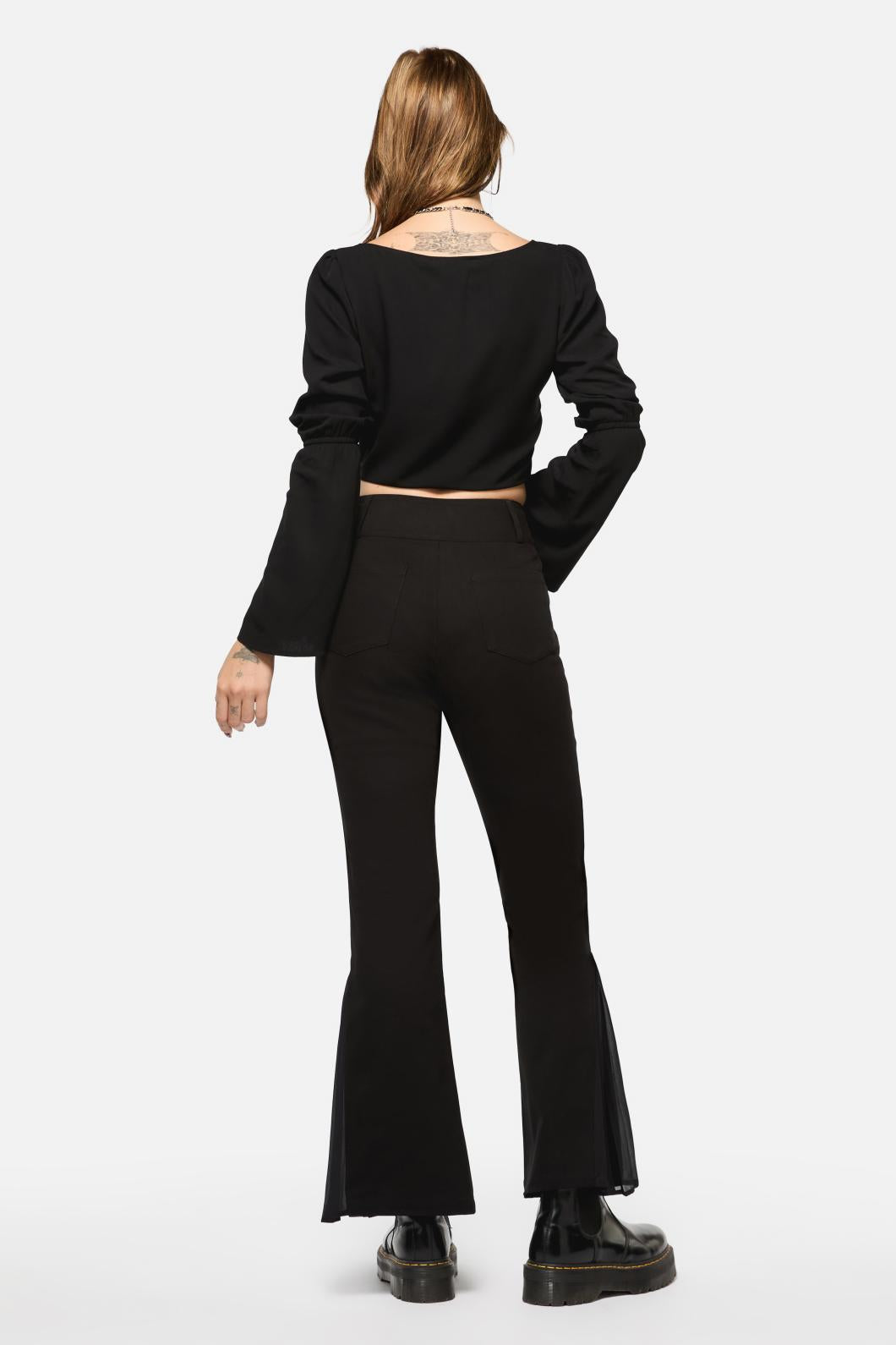 Black Friday - Filigree Goth Pant - black