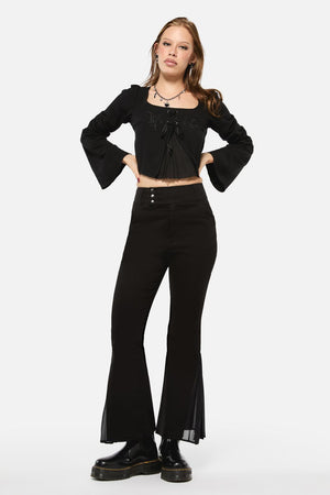 Black Friday - Filigree Goth Pant - black