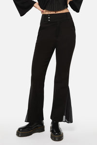 Black Friday - Filigree Goth Pant - black