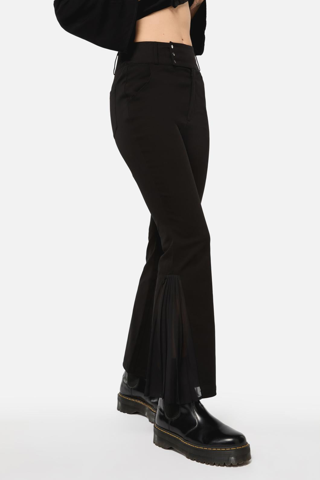 Black Friday - Filigree Goth Pant - black