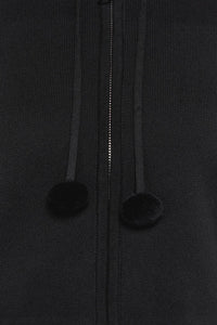 Black Friday - By Starlight Zip Up Cardigan - black