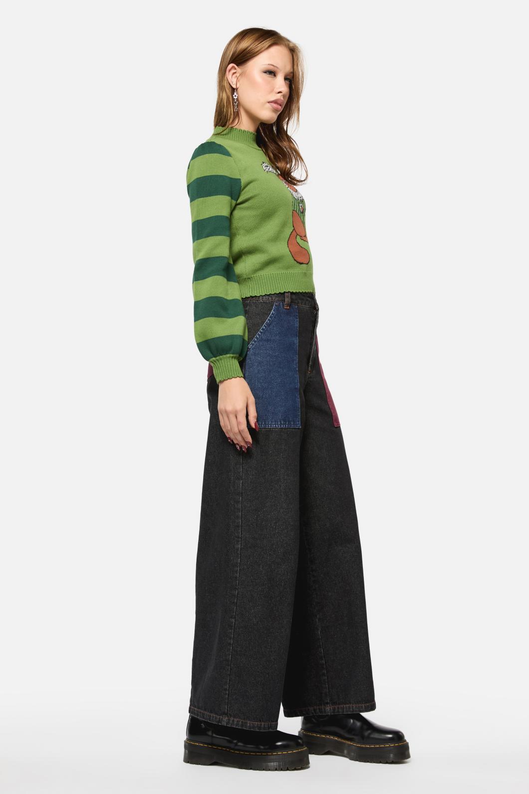 Black Friday - M'Lady LS Knit - green