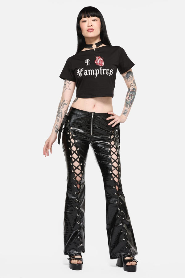 Black Friday - Vampire Lover Fitted Tee - black