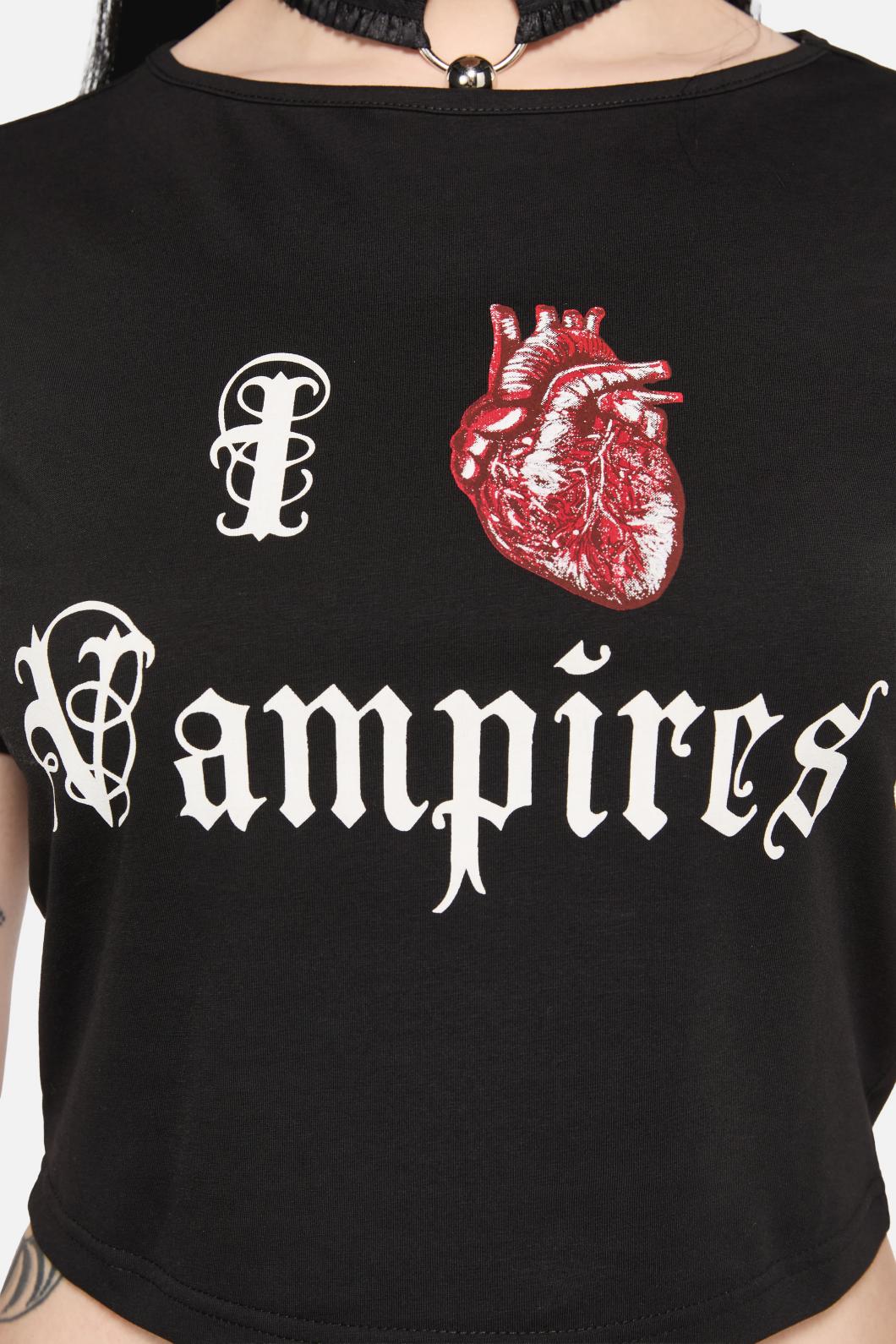 Black Friday - Vampire Lover Fitted Tee - black