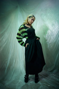 Black Friday - Basic Maxi Length Pinafore - black