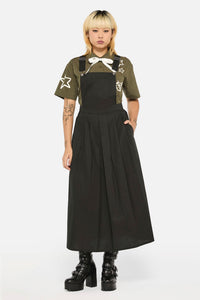 Black Friday - Basic Maxi Length Pinafore - black