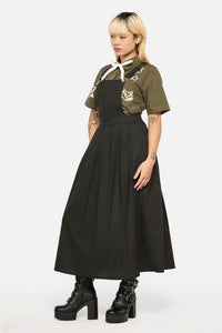 Black Friday - Basic Maxi Length Pinafore - black