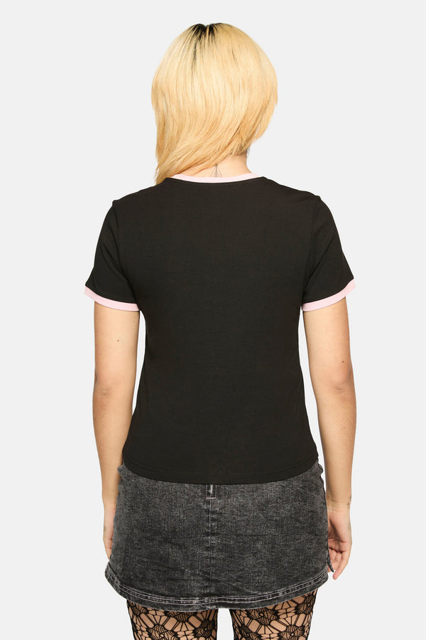 Black Friday - Laneway Placement CatFittedTee - black