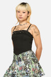 Black Friday - Laneway Studs Fitted Top - black