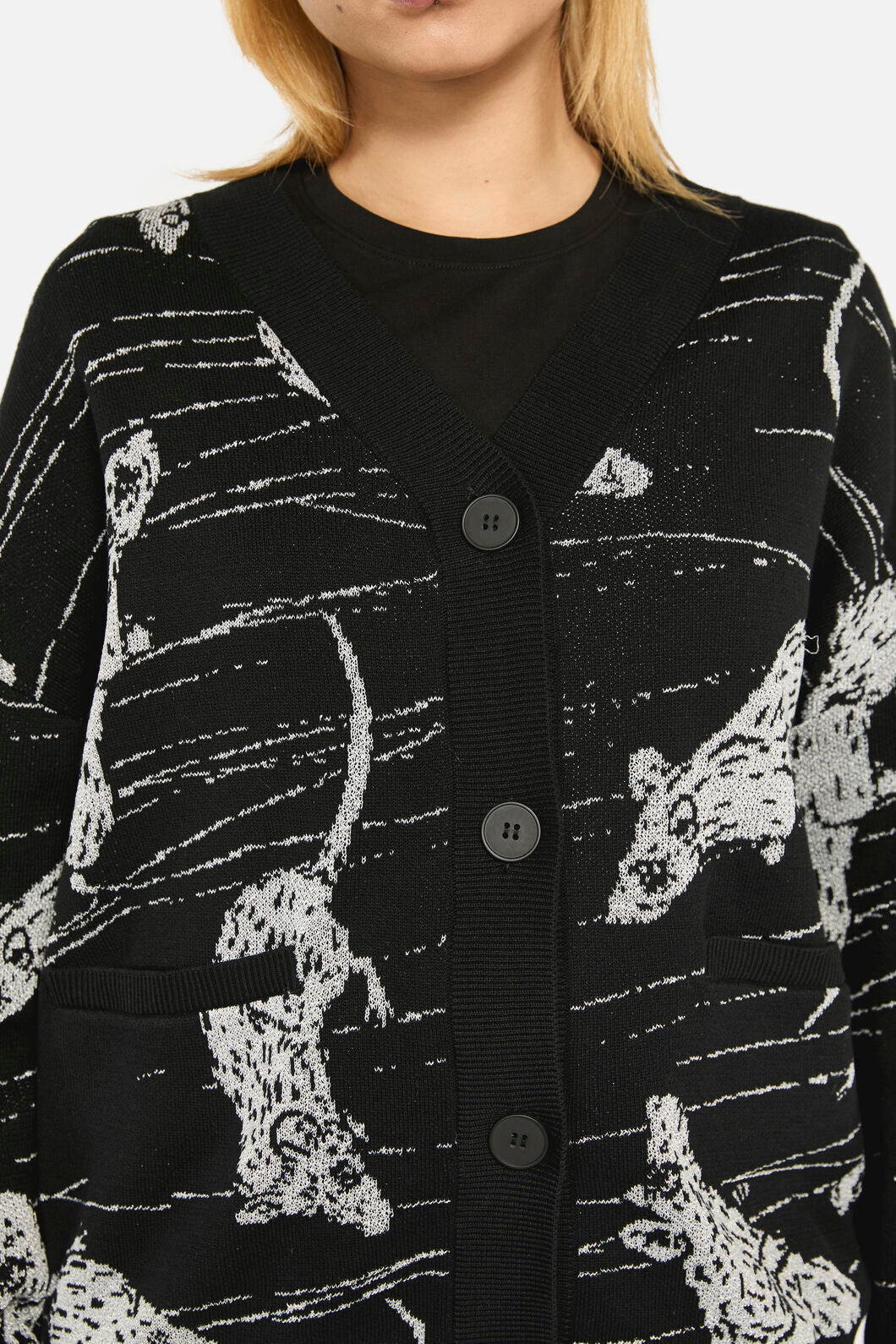 Black Friday - Ratbag Oversize Cardigan - grey