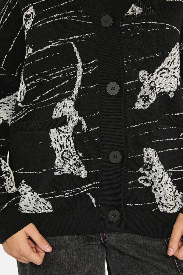 Black Friday - Ratbag Oversize Cardigan - grey