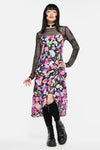 Black Friday - Dragons Grove Drawstring Slip Dress - multi