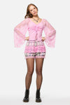 Black Friday - Dragon Scales Tartan Bloomer - pink