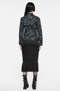 Black Friday - Murder OfCrowsLongSleeveBlouse - black