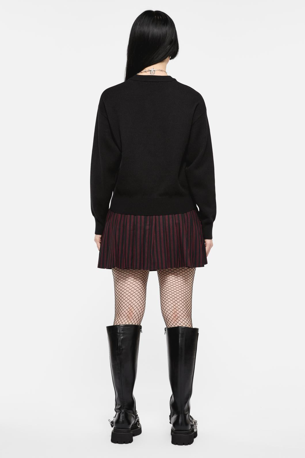 Black Friday - Apollo Crow Knit Jumper - black