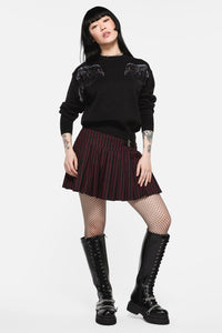 Black Friday - Apollo Crow Knit Jumper - black