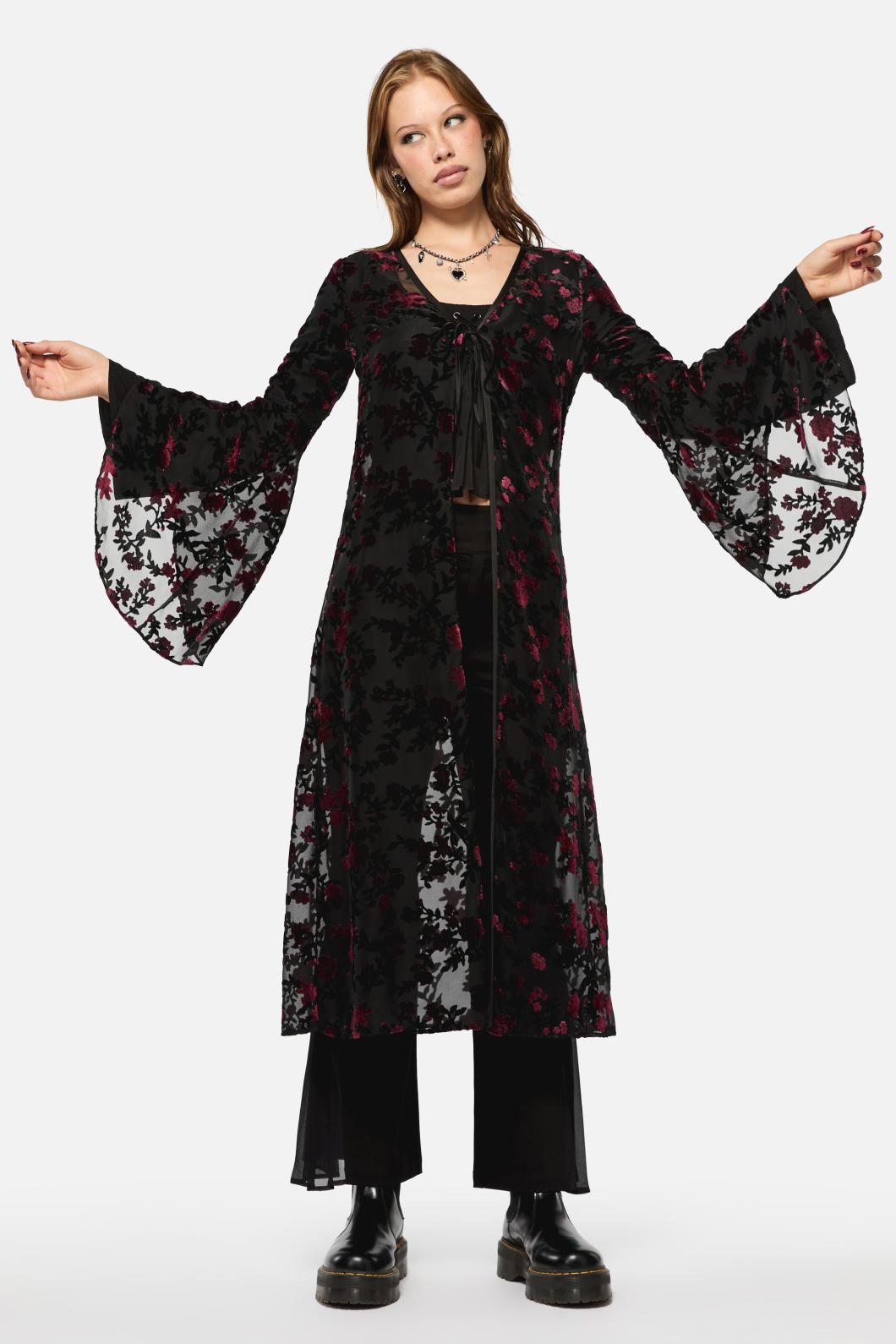 Black Friday - Lush Burnout Duster - multi