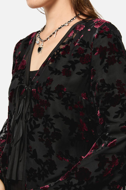 Black Friday - Lush Burnout Duster - multi