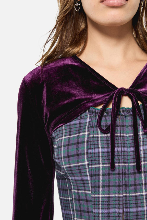 Black Friday - Regal Velvet Sleeve - purple