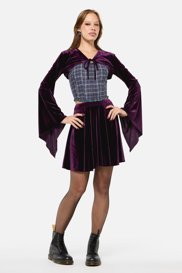 Black Friday - Regal Velvet Sleeve - purple