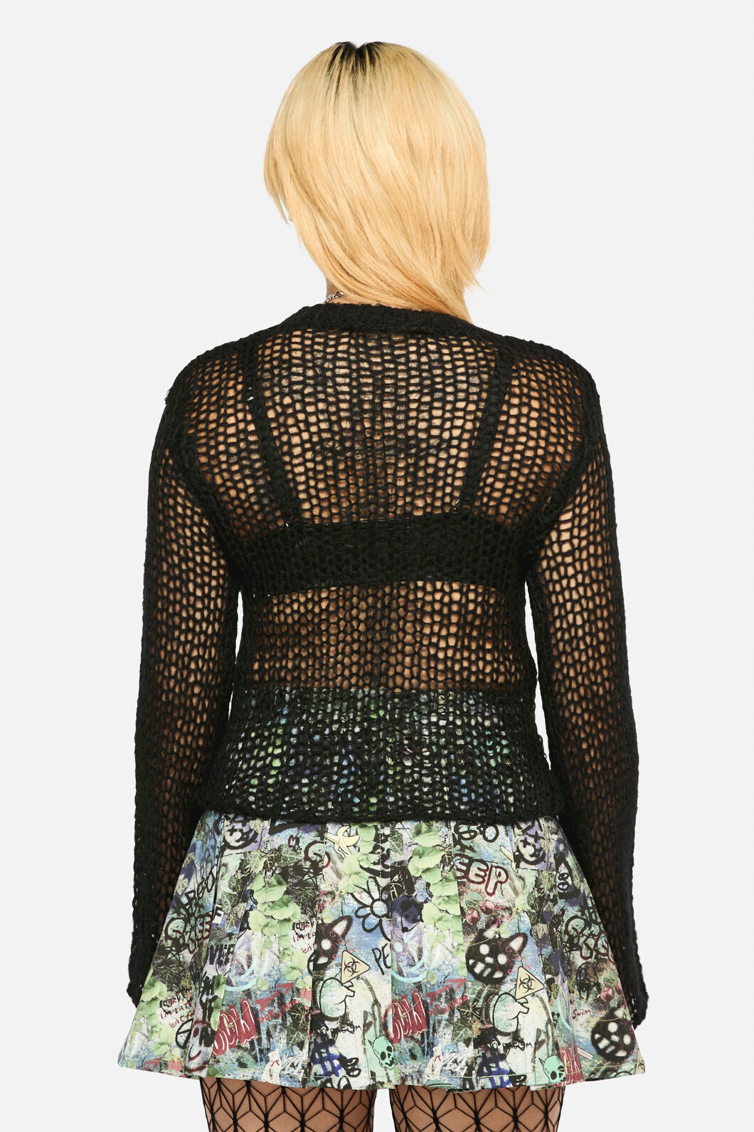 Black Friday - Tilly Grunge Knit - black