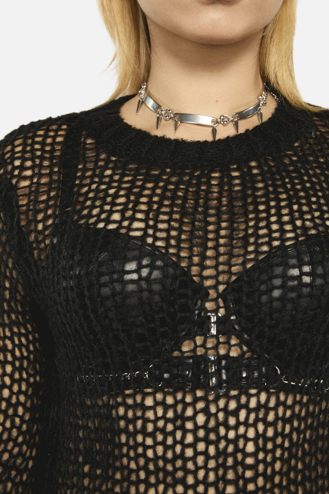 Black Friday - Tilly Grunge Knit - black