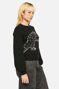 Black Friday - Rat Grunge Knit - black