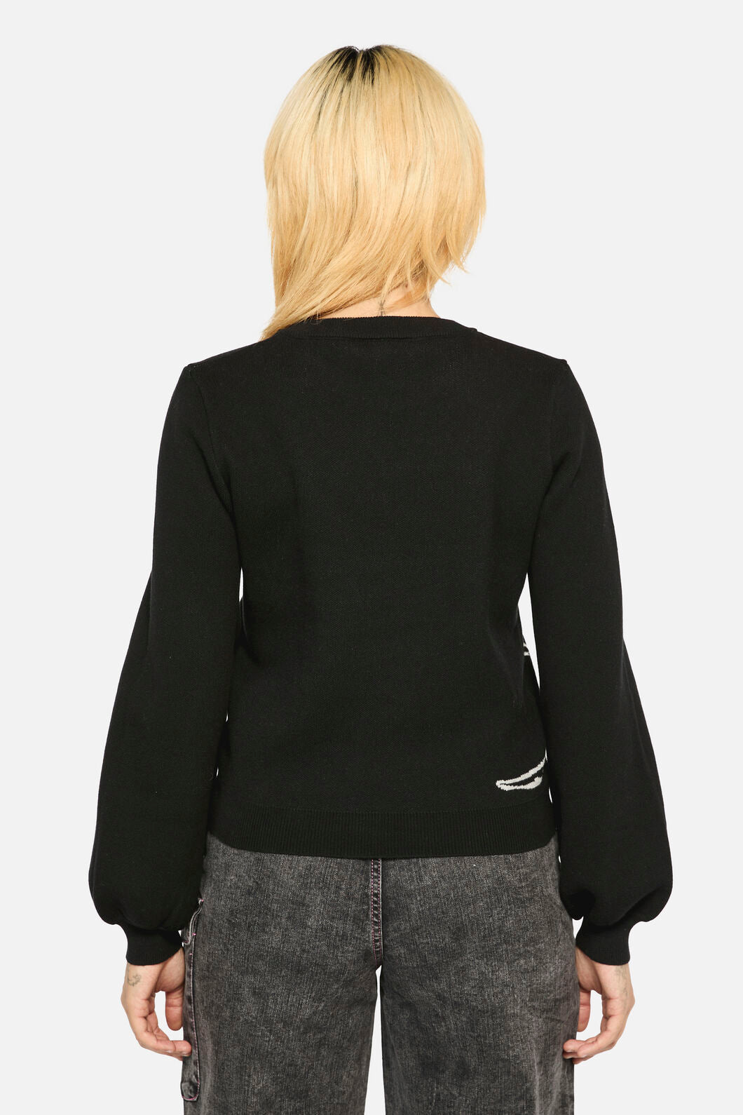 Black Friday - Rat Grunge Knit - black