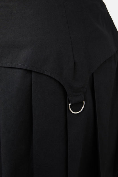 Black Friday - Curve Skelly Yoke Skort - black