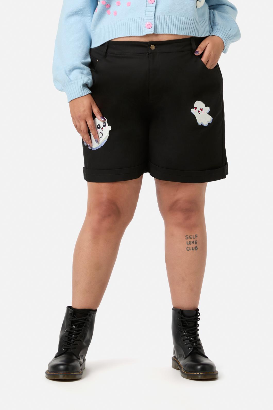Black Friday - Curve Ghostie Shorts - black