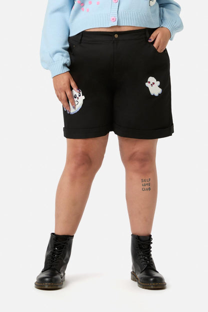 Black Friday - Curve Ghostie Shorts - black